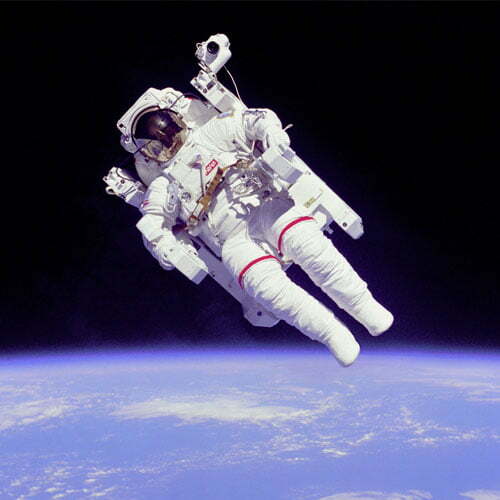 Astronaut Floating in Space | Marodyne LiV